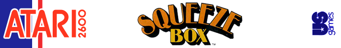 Squeeze Box logo for Atari 2600